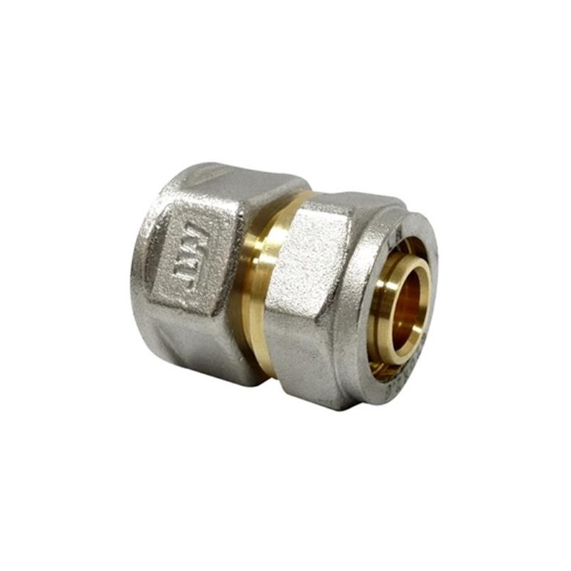 ENLACE COMPRESION RECTO HEMBRA MULTICAPA DN16X1/2