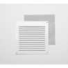 REJILLA S/B 0,8 C/MOSQ. LACADO BLANCO 15X15 002783