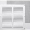 REJILLA S/B 0,8 C/MOSQ. LACADO BLANCO 20X20 002752