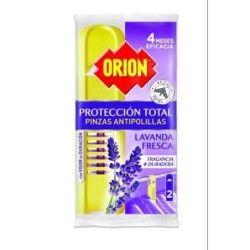 PINZA ANTIPOLILLAS LAVANDA 2 UNIDADES 31542