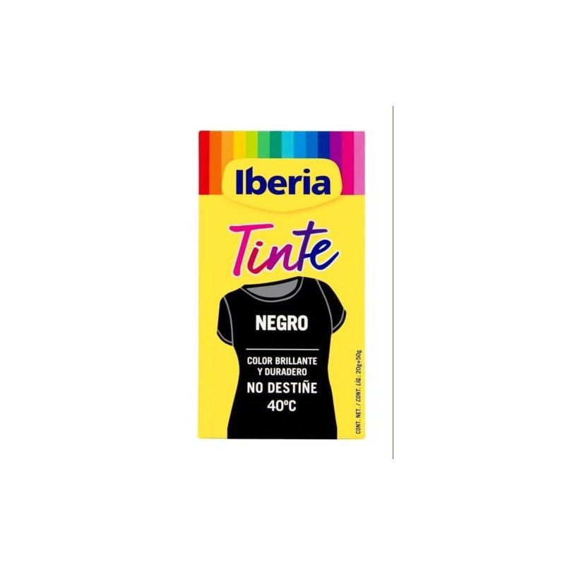TINTE IBERIA 40   CENTIGRADOS NEGRO 214121