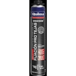 ESPUMA ORBAFOAM FIJACION TEJAS ROJO PISTOLA 650ML.