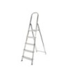 ESCALERA ALUMINIO UNICA 5 PELDAÑOS