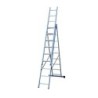ESCALERA INDUSTRIAL ALUMINIO 3 TRAMOS 9 PELDAÑOS