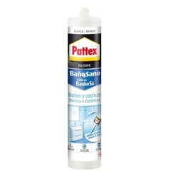 SILICONA BAÑO SANO SANITARIA BCO.280 ML. 1965748