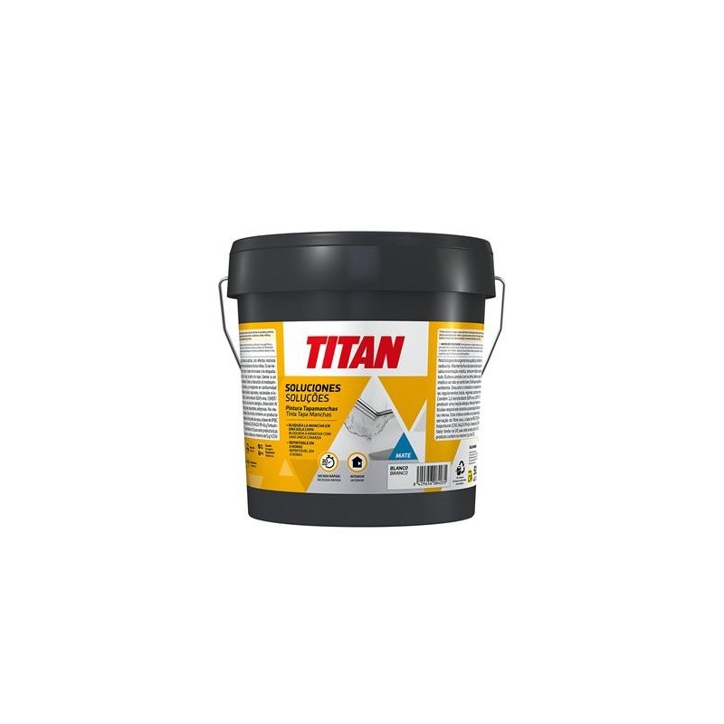 TITAN TAPAMANCHAS BLANCO 5L 5900085
