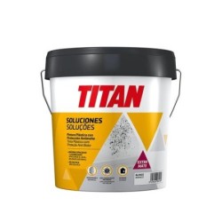TITAN PINTURA CON PROTECCION ANTIMOHO BLANCO 4L