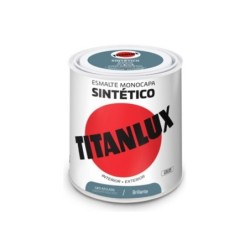 ESMALTE TITANLUX 510 001 GRIS AZULADO