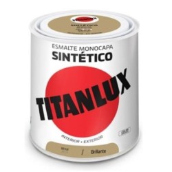ESMALTE TITANLUX 250 ML 585 001 BEIGE