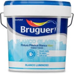 PINTURA PLASTICA BLANCO GLACIAR MATE 15L 5208048