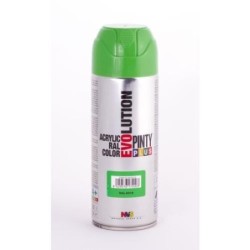 PINTURA SPRAY PINTY PLUS VERDE BRILL.RAL6018 520ML