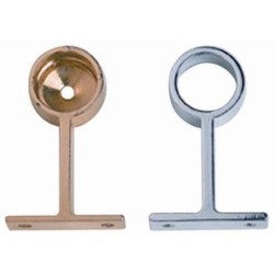SOPORTE TUBO CON TAPA NIQUEL 1BIS/16