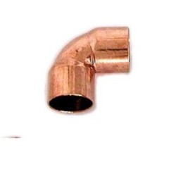ACCESORIO TUBO COBRE CODO CORTO 18 501018