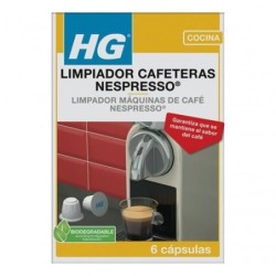 CAPSULAS DE LIMPIEZA PARA CAFETERAS NESPRESSO 6UD