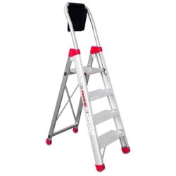 ESCALERA DE TIJERA PROFESIONAL 4 PELDAÑOS DOMUS4