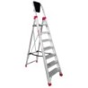 ESCALERA DE TIJERA PROFESIONAL 7 PELDAÑOS DOMUS7