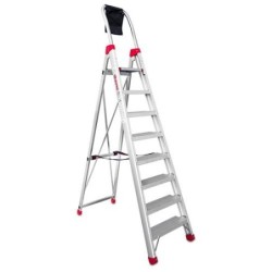 ESCALERA DE TIJERA PROFESIONAL 8 PELDAÑOS DOMUS8