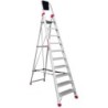 ESCALERA DE TIJERA PROFESIONAL 10 PELDAÑOS DOMUS10