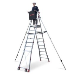 ESCALERA C/ PLATAFORMA Y 6 PELDAÑOS Y ESTABIL PLS6