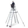ESCALERA C/ PLATAFORMA Y 6 PELDAÑOS Y ESTABIL PLS6