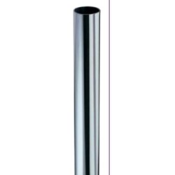 BARRA TUBO CROMADO 12 MM. 1.5 M.