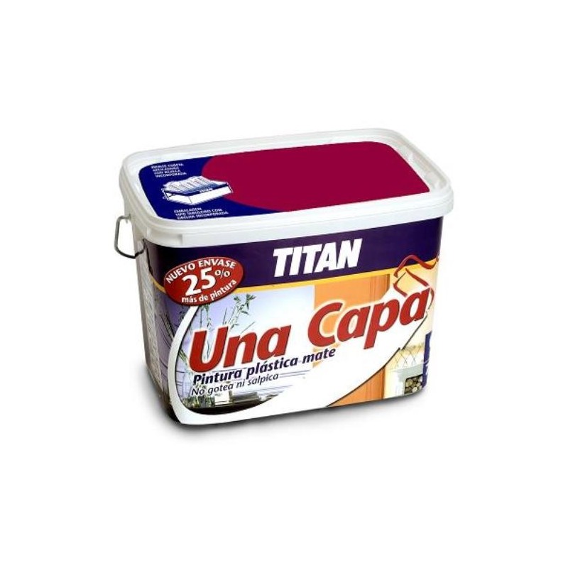 TITAN 1 CAPA ROJO INTENSO 2,5 L. 0696392