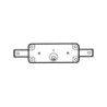 CERRADURA PUERTA METALICA 1511-AV MCM
