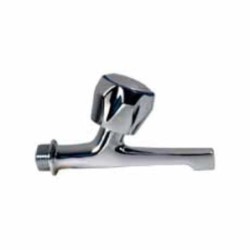 GRIFO FRONTAL FREGADERA 14 CM.VOLANTE METAL 1/2 BL