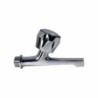 GRIFO FRONTAL FREGADERA 14 CM.VOLANTE METAL 1/2 BL