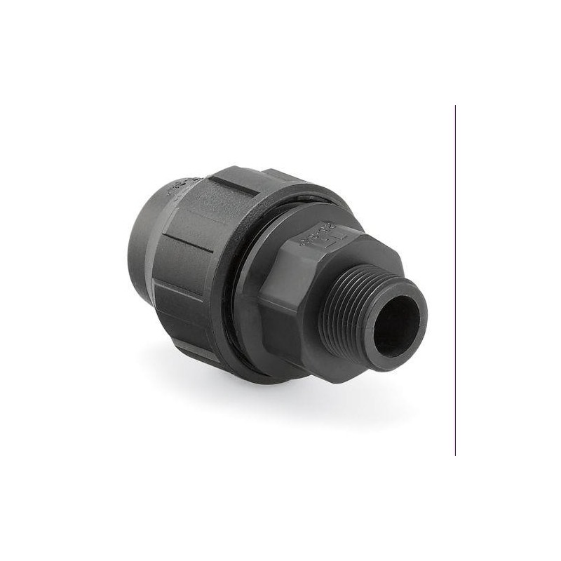 ENLACE MIXTO ROSCA MACHO PP PARA PE 20MM-1/2'