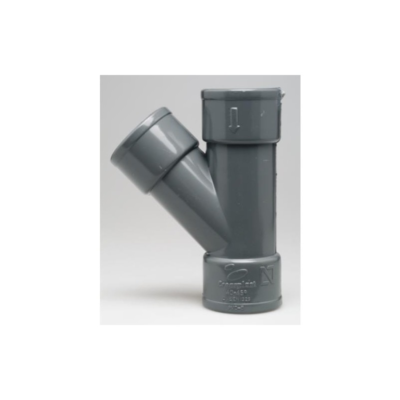 ENLACE DERIVACION 45   HEMBRA PVC EVACUACION 40MM