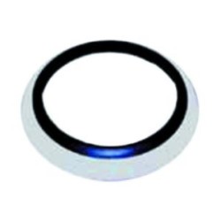 ROSETON EMBELLECEDOR GOMA Ø110MM.BLANCO INT/EXT.