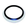 ROSETON EMBELLECEDOR GOMA Ø110MM.BLANCO INT/EXT.