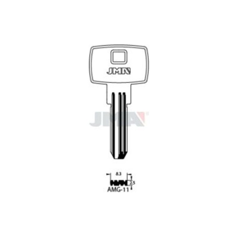 LLAVES JMA LATON SEGURIDAD AMG-11
