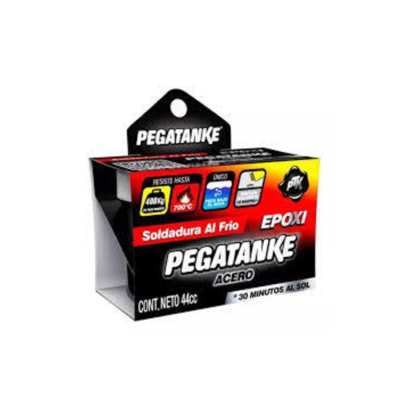 PEGAMENTO EPOXICO PEGATANKE ACERO 34ML