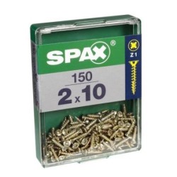 TORNILLO SPAX C/PL POZI BRICO. 2.0X10 C/150 UDS