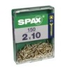 TORNILLO SPAX C/PL POZI BRICO. 2.0X10 C/150 UDS
