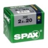 TORNILLO SPAX C/PL POZI BRICO. 2.5X20 C/300 UDS