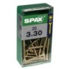 TORNILLO SPAX C/PL POZI BRICO. 3.0X30 C/25 UDS