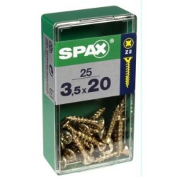 TORNILLO SPAX C/PL POZI BRICO. 3.5X16 C/100 UDS