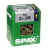 TORNILLO SPAX C/PL POZI BRICO. 3.5X25 C/100 UDS