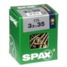 TORNILLO SPAX C/PL POZI BRICO. 3.5X35 C/175 UDS