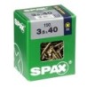 TORNILLO SPAX C/PL POZI BRICO. 3.5X35 C/50 UDS