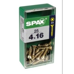 TORNILLO SPAX C/PL POZI BRICO. 4.0X16 C/25 UDS