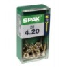 TORNILLO SPAX C/PL POZI BRICO. 4.0X20 C/20 UDS