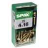 TORNILLO SPAX C/PL POZI BRICO. 4.0X25 C/20 UDS