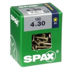 TORNILLO SPAX C/PL POZI BRICO. 4.0X30 C/150 UDS