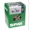 TORNILLO SPAX C/PL POZI BRICO. 4.5X50 C/75 UDS