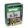TORNILLO SPAX C/PL POZI BRICO. 5.0X30 C/50 UDS