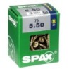 TORNILLO SPAX C/PL POZI BRICO. 5.0X50 C/75 UDS